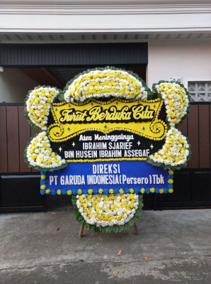 Papan Bunga Duka di Klari