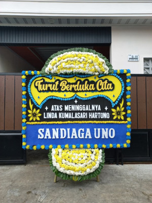 Papan Bunga Duka di Klari